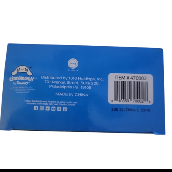 New In Box Hello Kitty & Friends Cinnamoroll & Banana Split Figurines, Ages 3+ - Picture 9 of 9